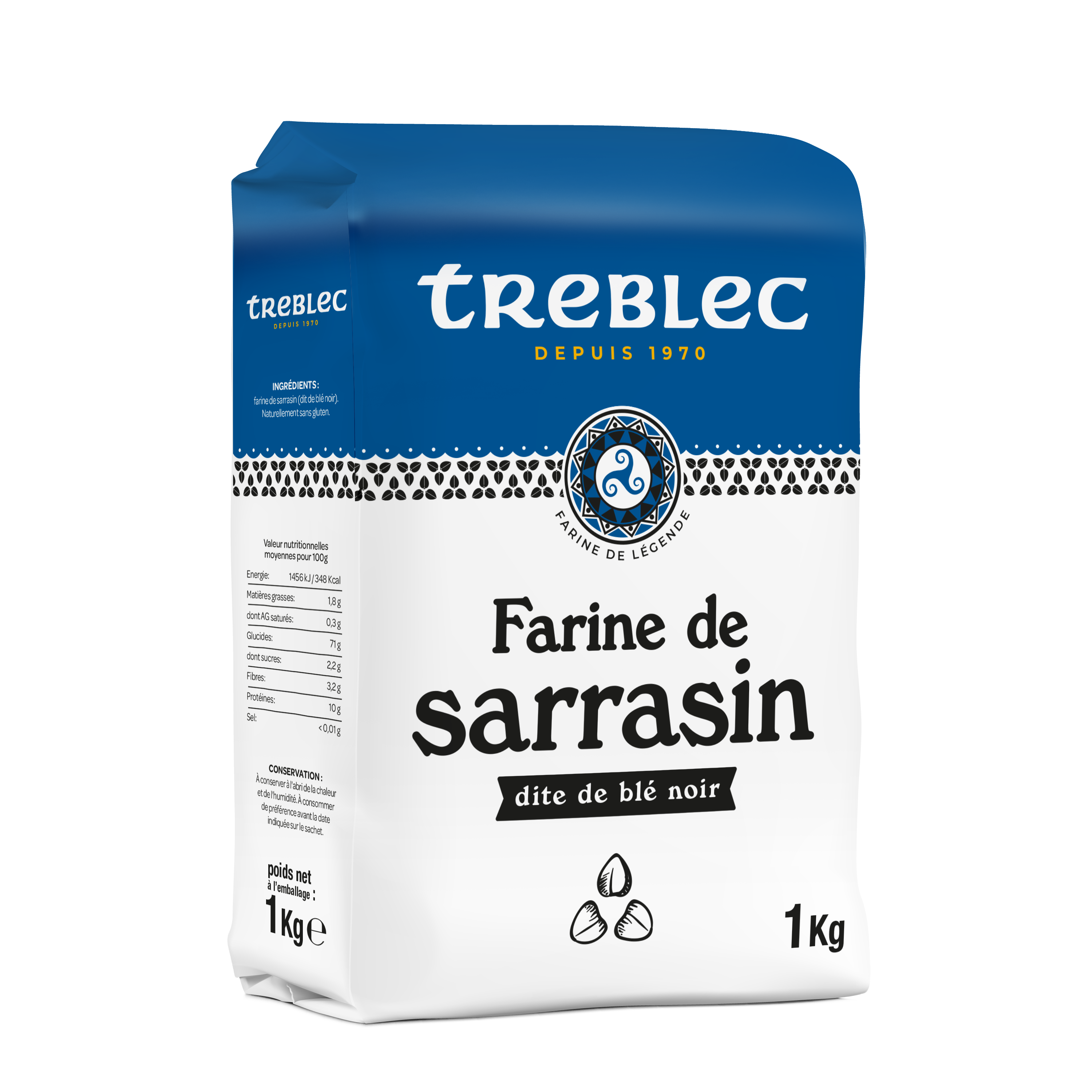 Farine de Sarrasin dit Blé noir 